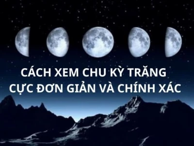 Khám phá chu kỳ mặt trăng: Các giai đoạn và ý nghĩa