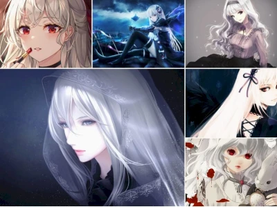 Khám Phá Thế Giới Ảnh Anime Nữ Tóc Trắng Đầy Bí Ẩn và Quyến Rũ