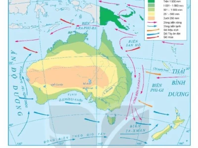 Phân tích đặc điểm khí hậu Australia: Yếu tố quyết định tài nguyên sinh vật
