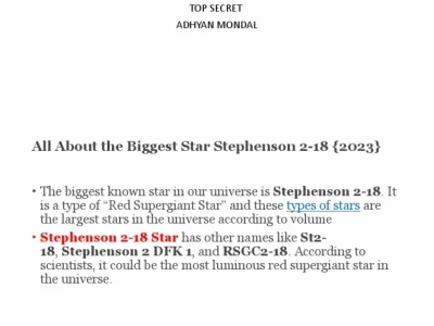 Stephenson 2-18: Ngôi sao lớn nhất vũ trụ từng được biết đến