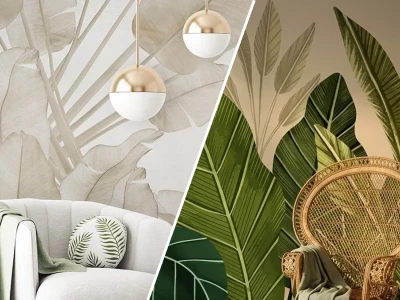 Stunning Tropical Palm Leaf Wallpaper for Accent Wall Ideas in 2026